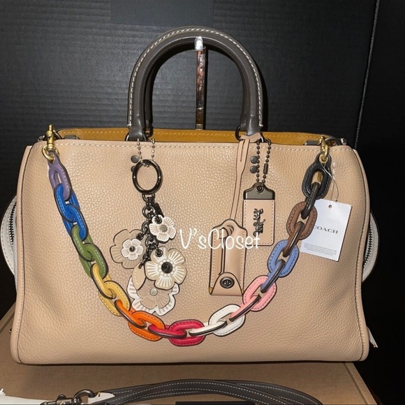 ❤️Coach Pride Rainbow Leather Strap - Picture 4 of 6